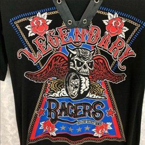 PrettyLittleThing Legendary Racers T-Shirt Dress